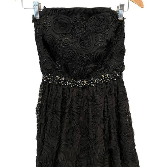 Adrianna Papell Strapless Soutache Gown Size US/4 - Picture 4 of 11